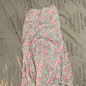 Floral Spaghetti Strap Dress